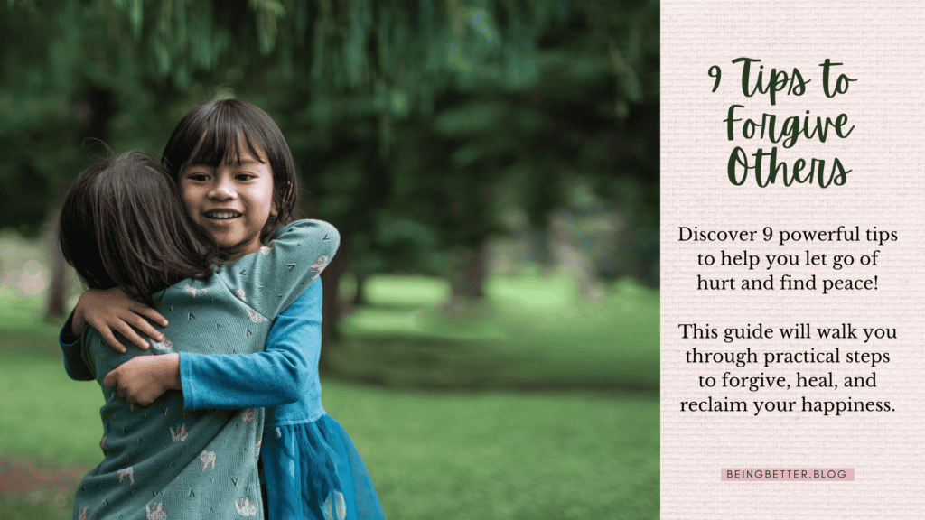 how to forgive others