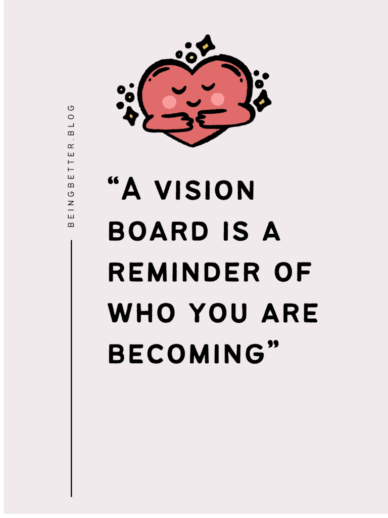 Vision board and manifesting 
