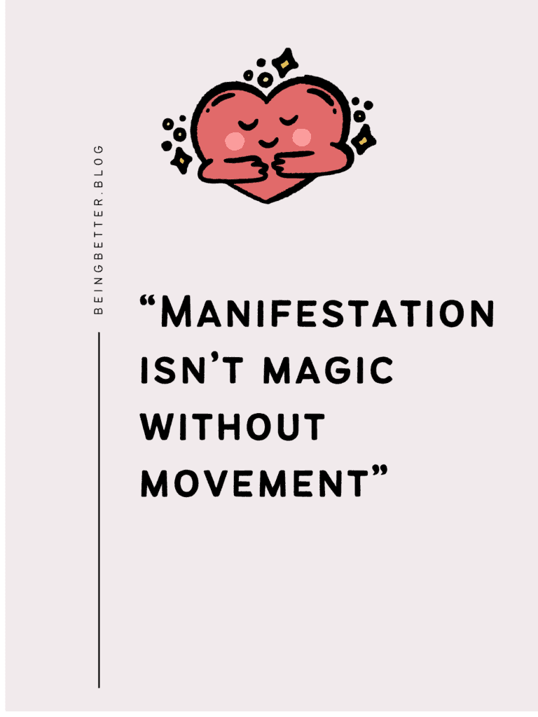 Take action for manifesting 