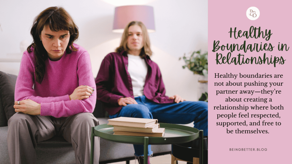 Healthy Boundaries in relationships