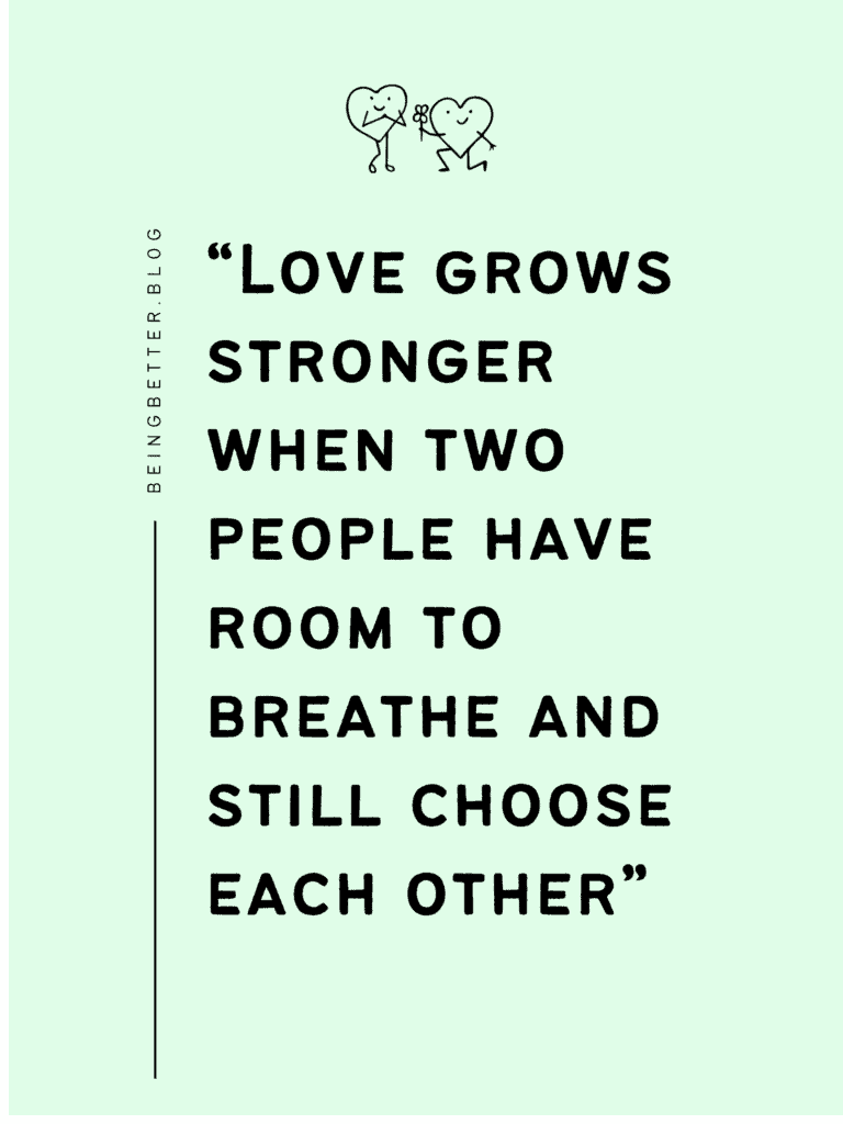 Personal space matters 