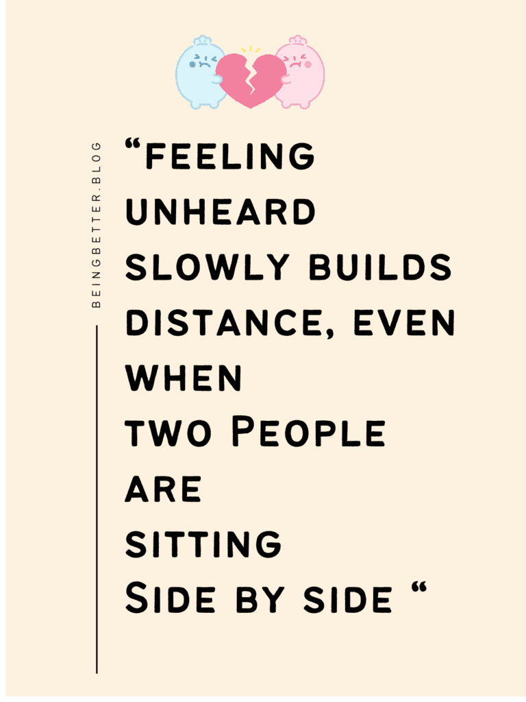 Couples healthy communication 