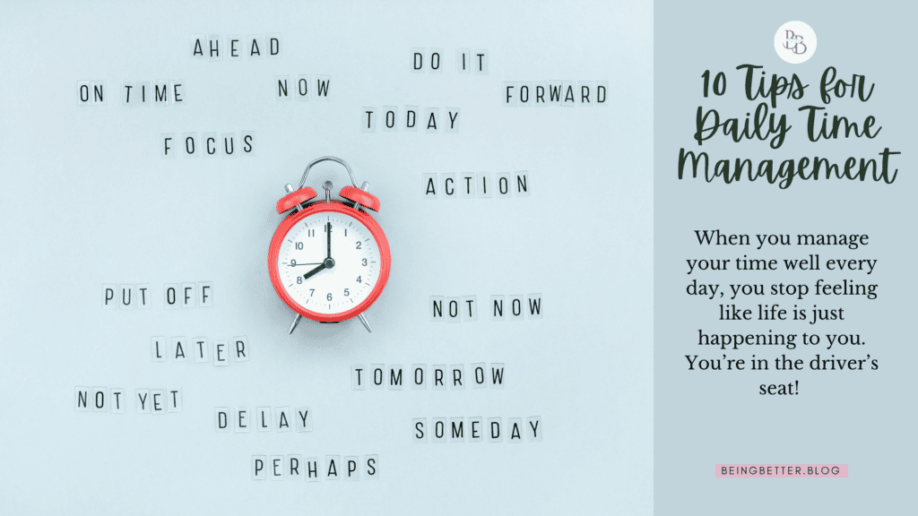 10 Time Management Tips