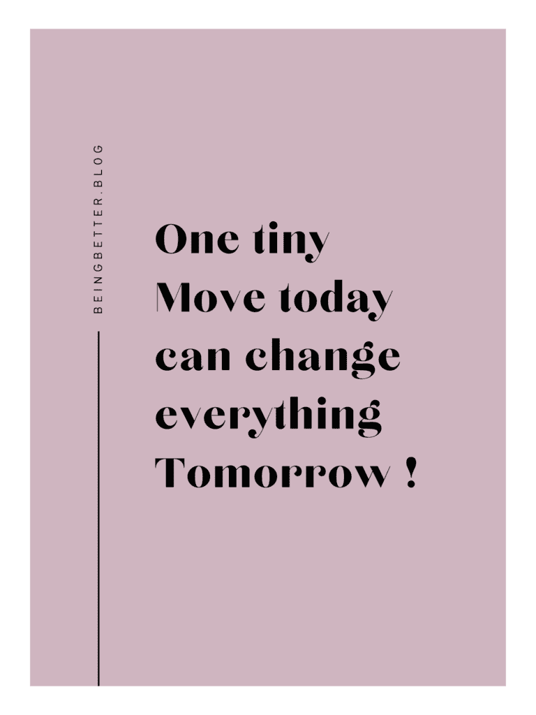 Vision board motivation