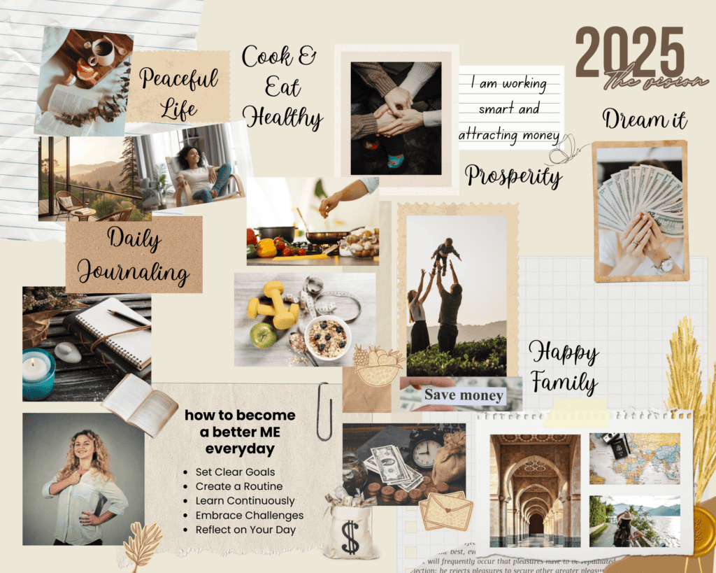 vision board sample