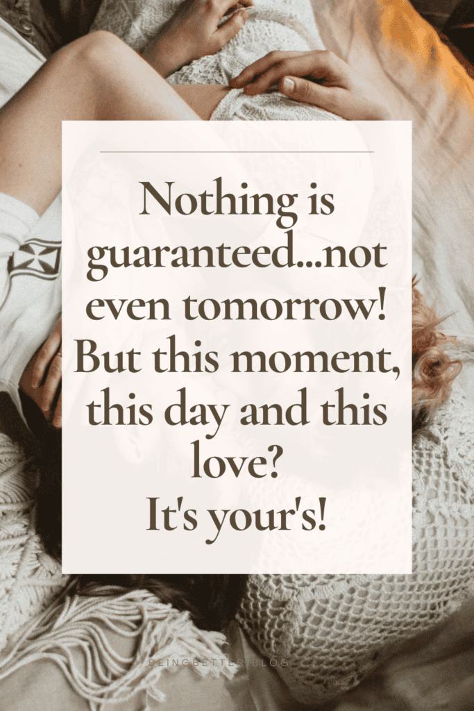 Be grateful for your love