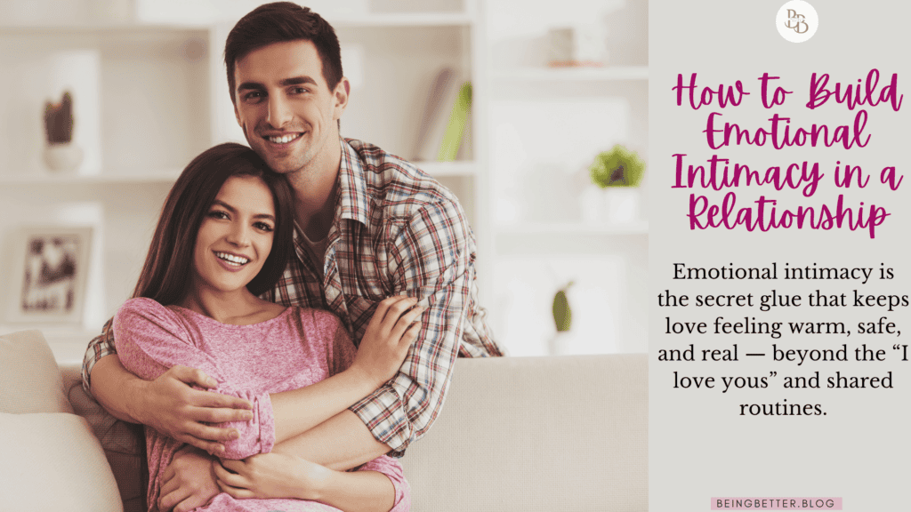 emotional intimacy in a relationship