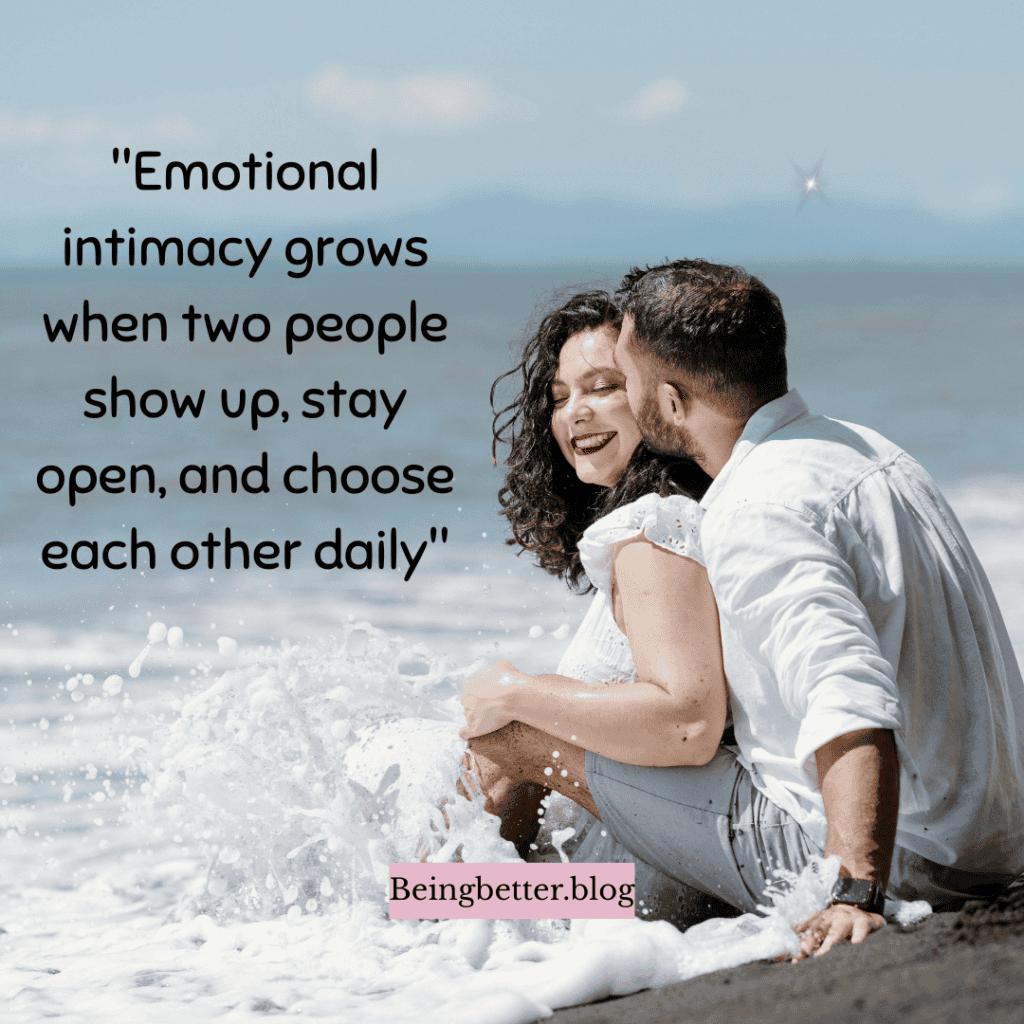 how to grow emotional intimacy in relationships