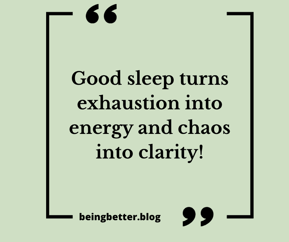 Power of good sleep quotes