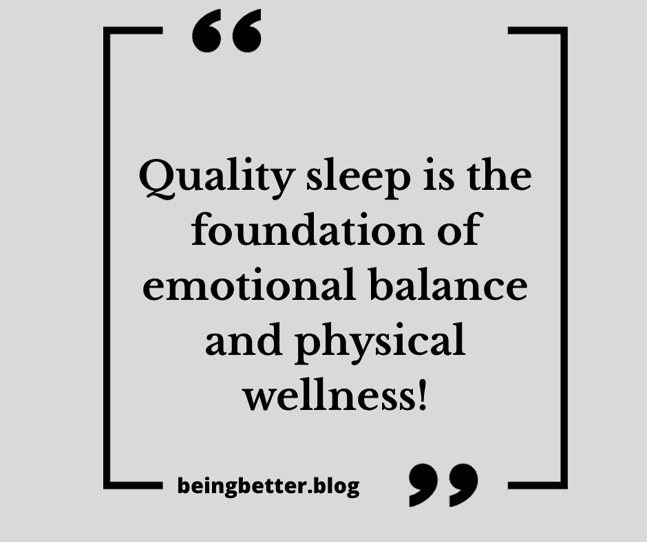 Quality sleep quotes