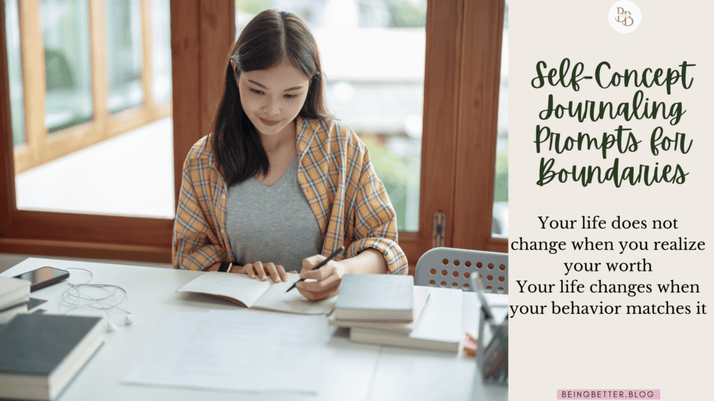 Self-Concept Journaling Prompts for Boundaries